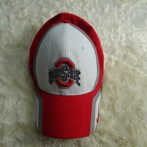 NCAA Nike Ohio State Buckeyes Red/White Baseball Cap Hat